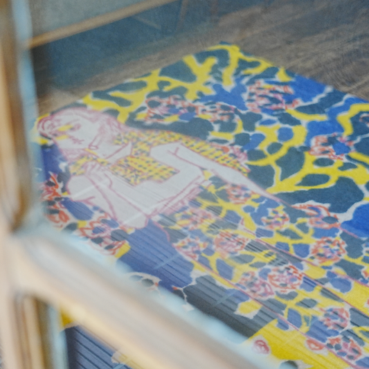 着飾るサルたち10 150x150cm