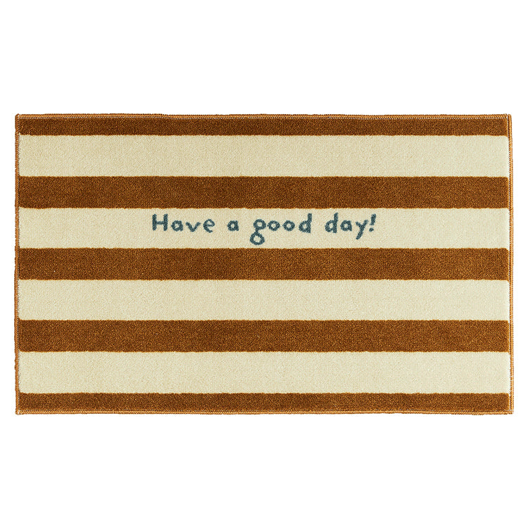 good day brown stripe 45×75cm