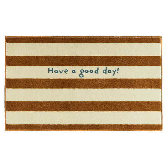good day brown stripe 45×75cm