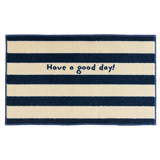 good day navy stripe 45×75cm