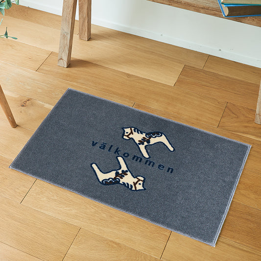 välkommen dark grey 45×75cm