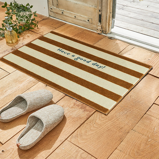 good day brown stripe 45×75cm