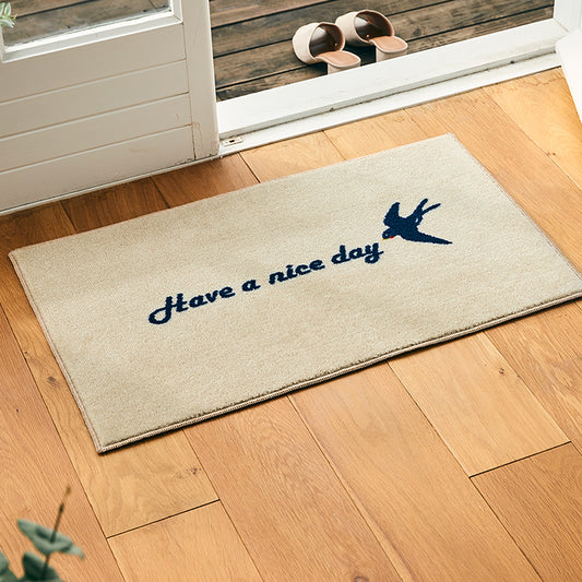 HAVE A NICE DAY ivory 45×75cm