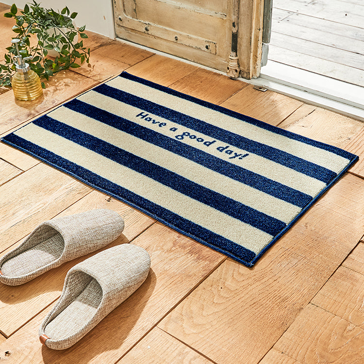 good day navy stripe 45×75cm